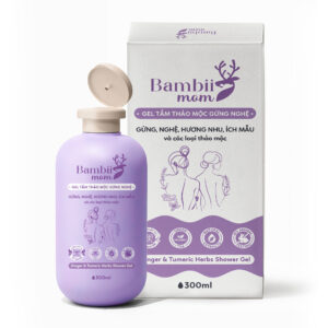 Gel tắm thảo mộc gừng nghệ